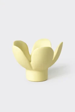 Räder Kerzen, Leuchter Und Zubehör>Kerzenhalter Blume Gelb 8x8x5,5cm