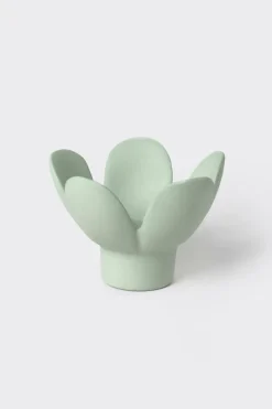 Räder Kerzen, Leuchter Und Zubehör>Kerzenhalter Blume Grün 8x8x5,5cm