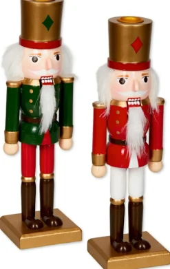 COPPENRATH SPG Kerzen, Leuchter Und Zubehör>Kerzenhalter Nussknacker - Festliche Wei