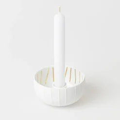 Räder Kerzen, Leuchter Und Zubehör>Kerzenschälchen „Streifen", D.9,4cm, H.5cm