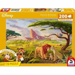 Schmidt Spiele Kinderpuzzle>Kinkade Disney, König Der Löwen 200 Teile