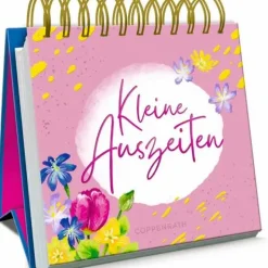 COPPENRATH SPG Geschenkbücher>Kl. Spiralaufstellbuch Kleine Auszeiten