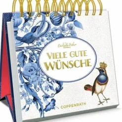 COPPENRATH SPG Geschenkbücher>Kl. Spiralaufstellbuch Viele Gute Wünsche (B.Behr)