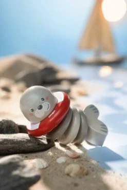 Haba Spielen>Klapperfigur Robbe