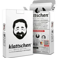 Denkriesen Erwachsenen Und Kennerspiele|Geschenkartikel Für Große>klattschen® White Edition Zusatzkarten