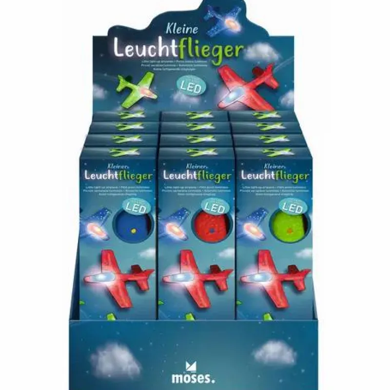 Moses Fahrzeuge Und Fluggeräte>Kleine Leuchtflieger mit LED