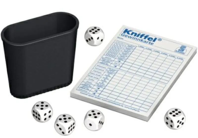 Schmidt Spiele Familien- Und Gesellschaftsspiele>Kniffel (Metalldose) - Mitbringspiel