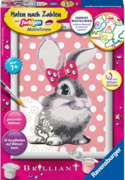 Ravensburger Malen Und Zeichnen>Knuffiges Haeschen - Malen nach Zahlen