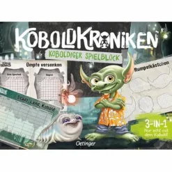 Oetinger Verlag Familien- Und Gesellschaftsspiele>KoboldKroniken. Koboldiger Spielblock. 3-in-1 Nur