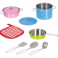 Gollnest & Kiesel Kaufladen Und Spielküche>Kochset, farbenfroh