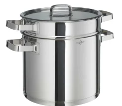 Küchenprofi Töpfe Edelstahl>Kochtopf mit Pastaeinsatz SAN REMO 22cm