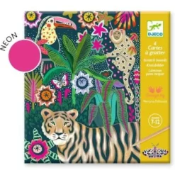 Djeco Basteln>Kratzbilder: Rococo