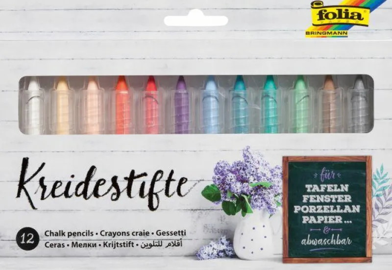 Vedes Malen Und Zeichnen>Kreidestifte 12er Set