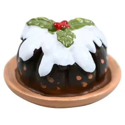 Det Gamle Apotek Dekoration>Kuchen für Wichtel, H2cm, Dia. 3,5cm