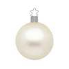 Inge Glas Manufaktur Baumschmuck Und Zubehör>Kugel, champagner matt, 12cm