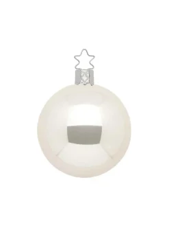 Inge Glas Manufaktur Baumschmuck Und Zubehör>Kugel, champagner opal, 10cm