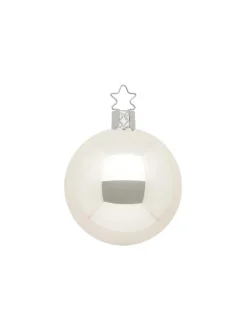 Inge Glas Manufaktur Baumschmuck Und Zubehör>Kugel, champagner opal, 8cm