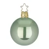 Inge Glas Manufaktur Baumschmuck Und Zubehör>Kugel, salbei opal, 10cm