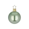 Inge Glas Manufaktur Baumschmuck Und Zubehör>Kugel, salbei opal, 6cm