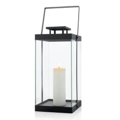 Blomus Kerzen, Leuchter Und Zubehör>Laterne Finca schwarz L