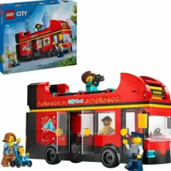 LEGO® Klemm- Und Magnetbaukästen>City Doppeldeckerbus 60407