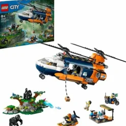 LEGO® Klemm- Und Magnetbaukästen>City Dschungelforscher-Hubschrauber 60437