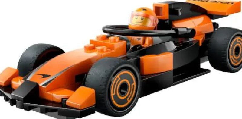 LEGO® Klemm- Und Magnetbaukästen>City F1® Rennfahrer mit McLaren Rennauto 604