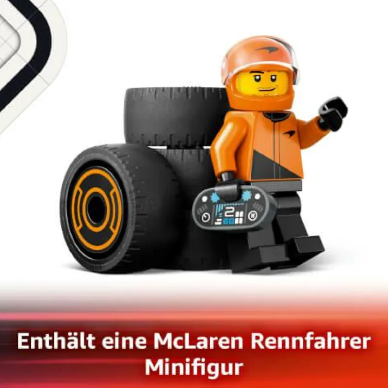 LEGO® Klemm- Und Magnetbaukästen>City F1® Rennfahrer mit McLaren Rennauto 604