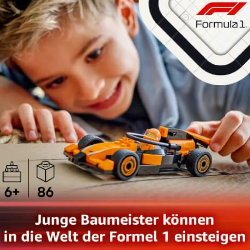 LEGO® Klemm- Und Magnetbaukästen>City F1® Rennfahrer mit McLaren Rennauto 604