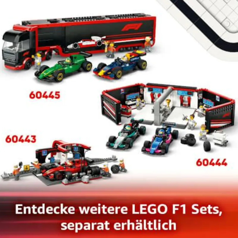LEGO® Klemm- Und Magnetbaukästen>City F1® Rennfahrer mit McLaren Rennauto 604