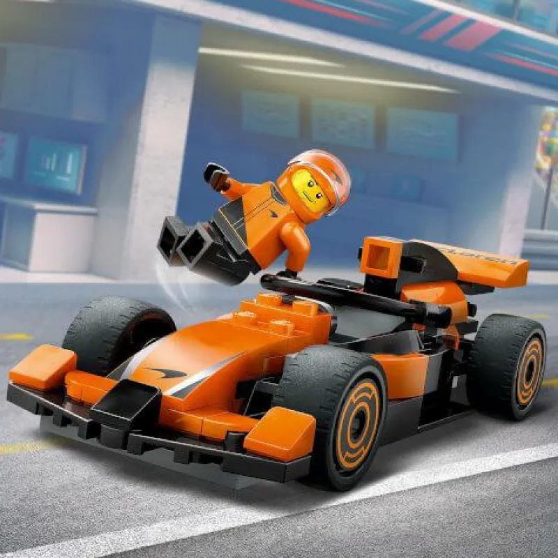 LEGO® Klemm- Und Magnetbaukästen>City F1® Rennfahrer mit McLaren Rennauto 604