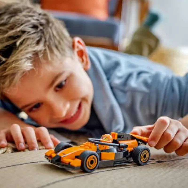 LEGO® Klemm- Und Magnetbaukästen>City F1® Rennfahrer mit McLaren Rennauto 604