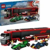 LEGO® Klemm- Und Magnetbaukästen>City F1® Transporter mit RB20 & AMR24 F1® Re