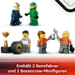 LEGO® Klemm- Und Magnetbaukästen>City F1® Transporter mit RB20 & AMR24 F1® Re