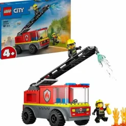 LEGO® Klemm- Und Magnetbaukästen>City Feuerwehrleiterfahrzeug 60463