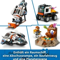 LEGO® Klemm- Und Magnetbaukästen>City Raumbasis mit Startrampe 60434