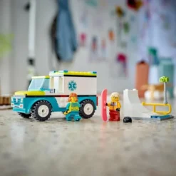 LEGO® Klemm- Und Magnetbaukästen>City Rettungswagen und Snowboarder 60403