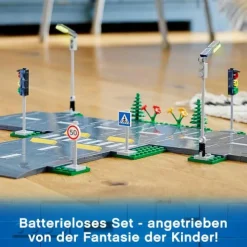LEGO® Klemm- Und Magnetbaukästen>City Straßenkreuzung mit Ampeln 60304