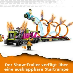LEGO® Klemm- Und Magnetbaukästen>City Stuntrruck & Feuerreifen-Challenge 6035