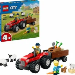 LEGO® Klemm- Und Magnetbaukästen>City Traktor mit Anhänger 60461