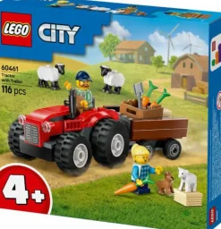 LEGO® Klemm- Und Magnetbaukästen>City Traktor mit Anhänger 60461