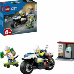 LEGO® Klemm- Und Magnetbaukästen>City Verfolgungsjagd Mit Dem Polizeimotorrad