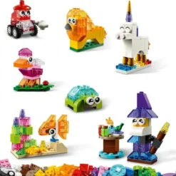LEGO® Klemm- Und Magnetbaukästen>Classic Kreativ-Bauset mit durchsichtigen St