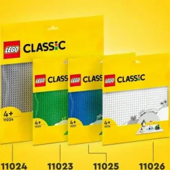 LEGO® Klemm- Und Magnetbaukästen>Classic Weiße Bauplatte 11026