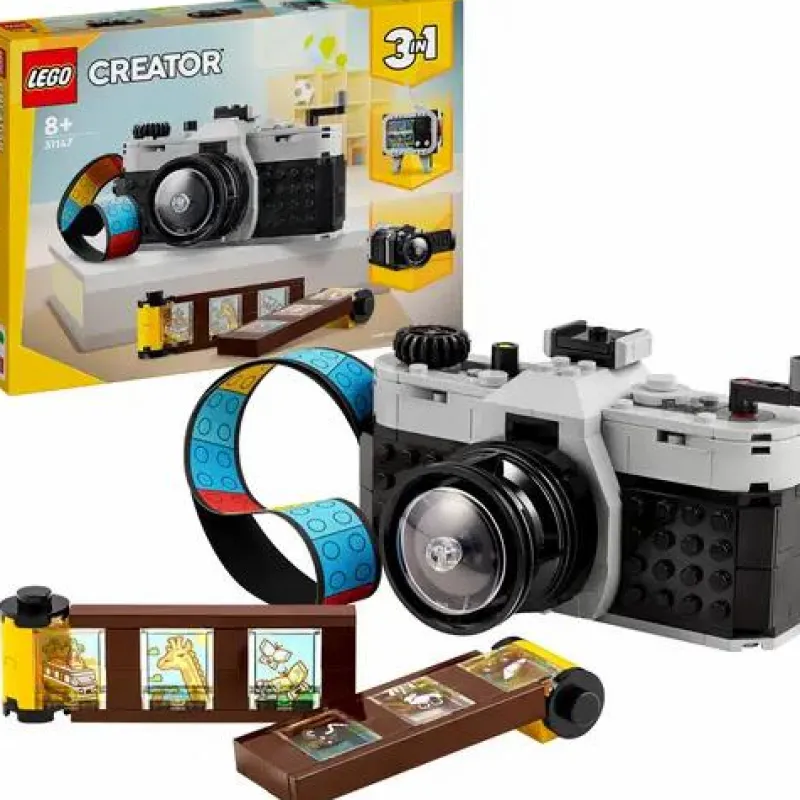 LEGO® Klemm- Und Magnetbaukästen>Creator Retro Kamera 31147