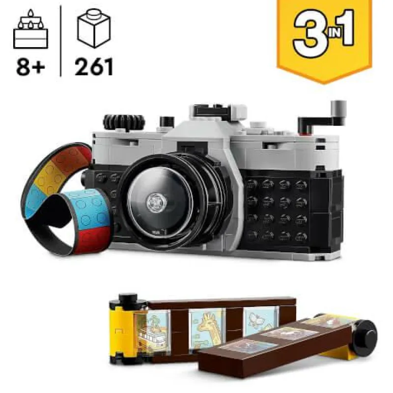 LEGO® Klemm- Und Magnetbaukästen>Creator Retro Kamera 31147