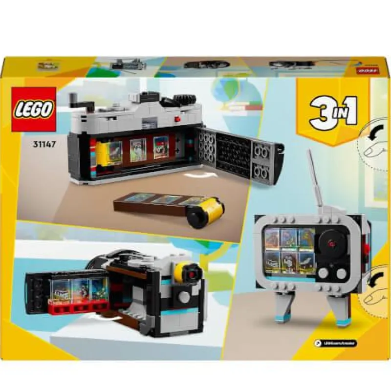 LEGO® Klemm- Und Magnetbaukästen>Creator Retro Kamera 31147