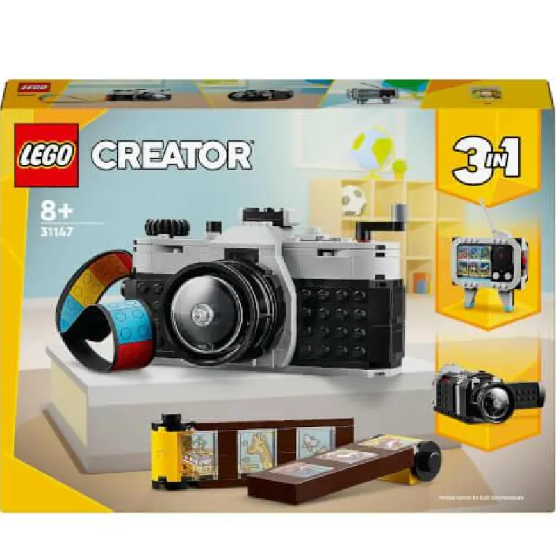 LEGO® Klemm- Und Magnetbaukästen>Creator Retro Kamera 31147
