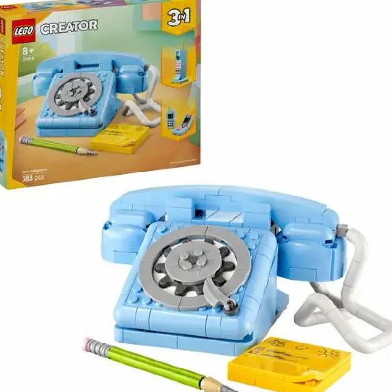 LEGO® Klemm- Und Magnetbaukästen>Creator Retro-Telefon 31174