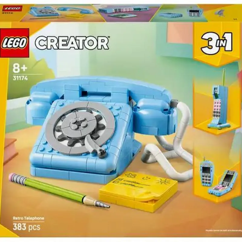 LEGO® Klemm- Und Magnetbaukästen>Creator Retro-Telefon 31174
